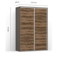 DRESSING LEX 171-240-66 C GRI/DMON